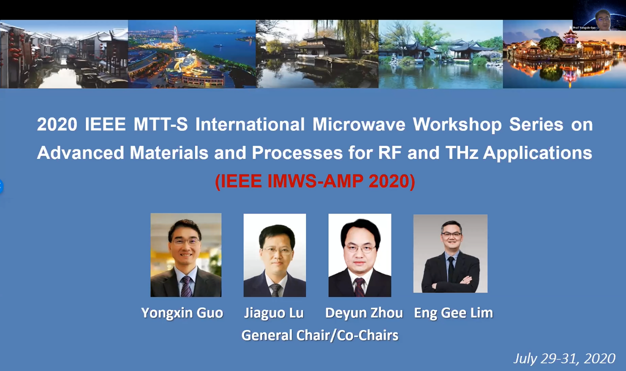 新国大苏研院召开IEEE MTT-S IMWS-AMP 2020国际学术会议